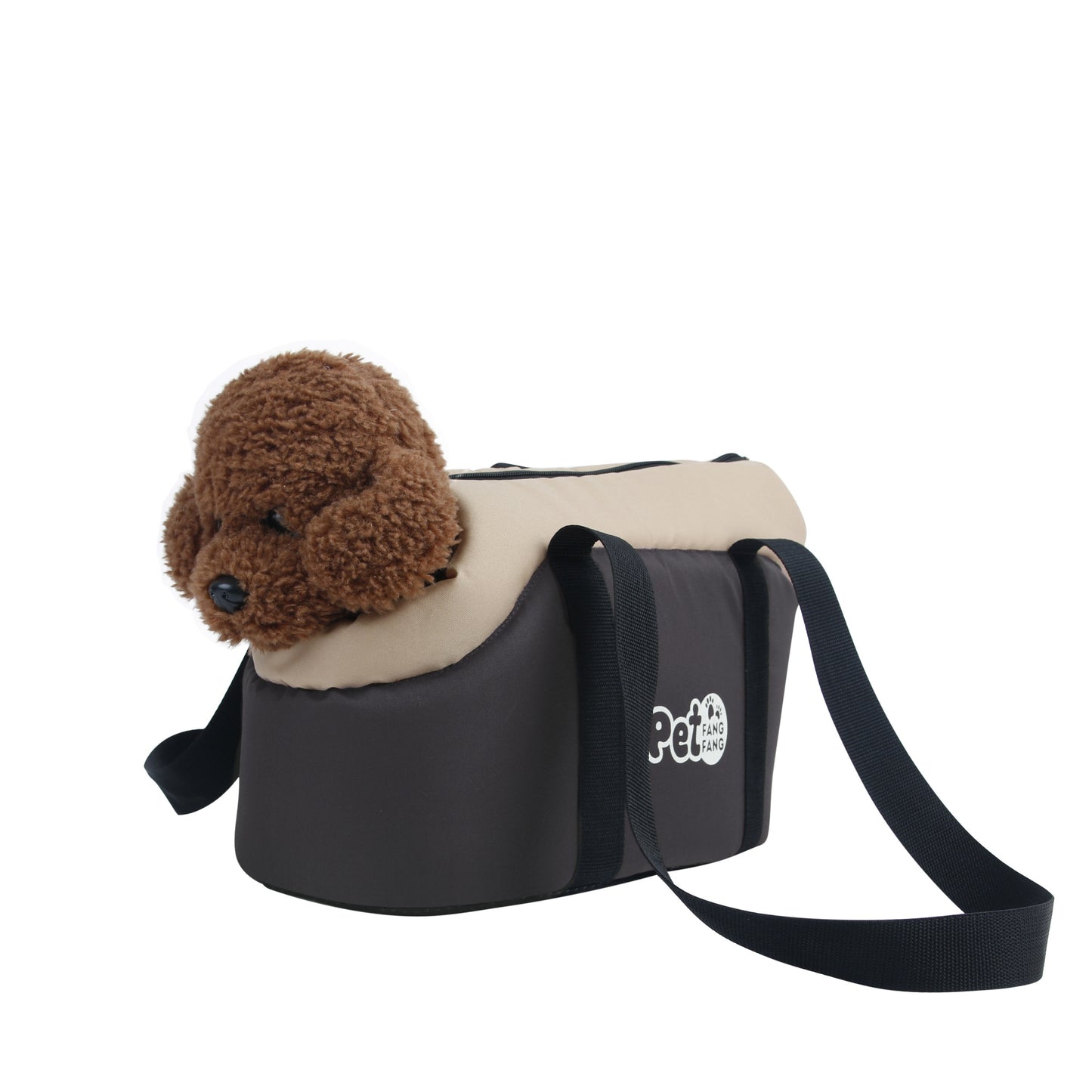 Portable Single-shoulder Pet Carrier, Foldable Dog Carrier Pet Handbag For Outdoor Use