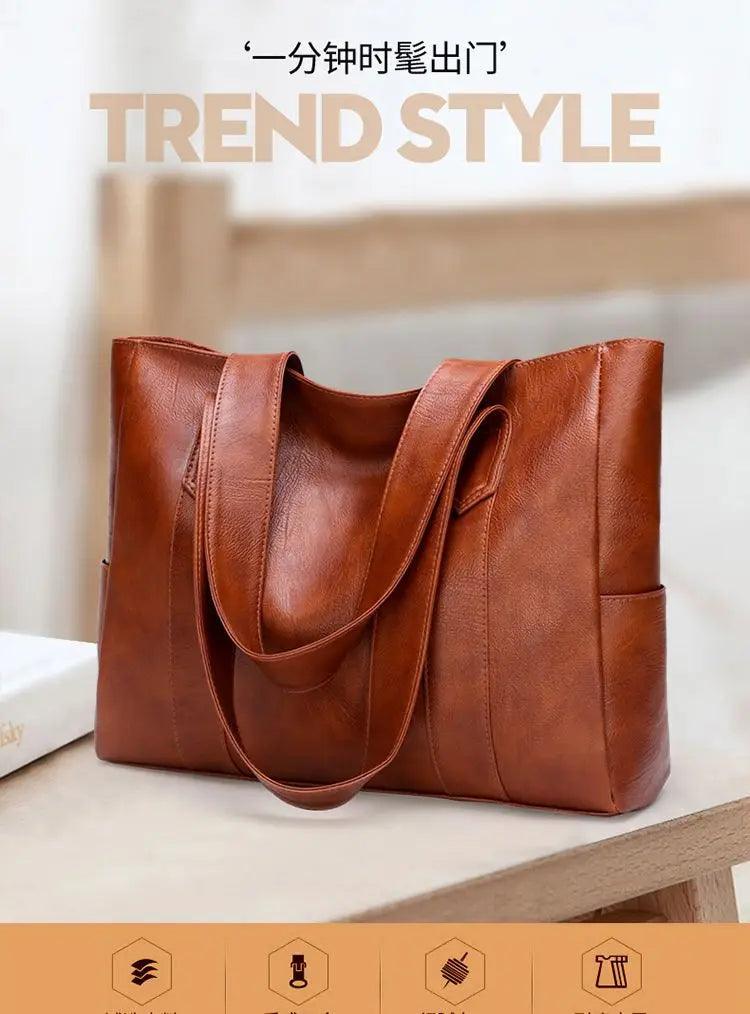 Leather Women's Tote Bag