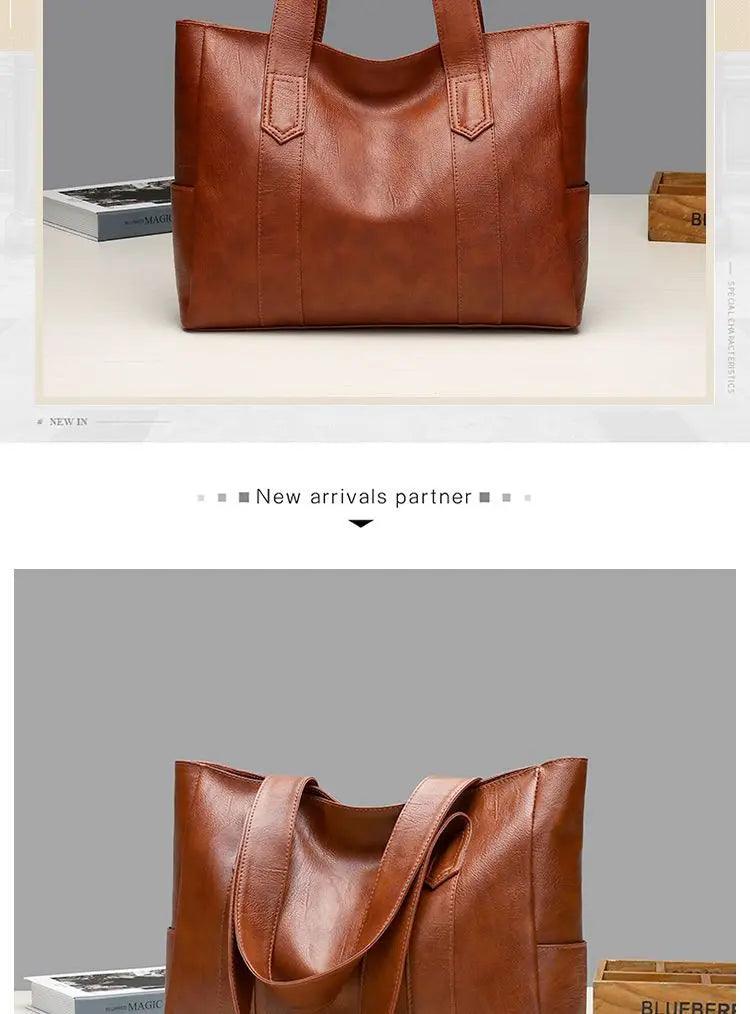 Leather Women's Tote Bag