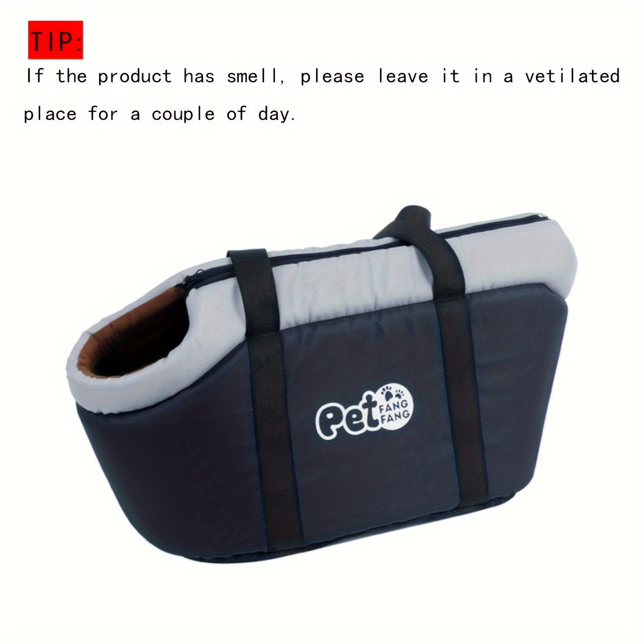 Portable Single-shoulder Pet Carrier, Foldable Dog Carrier Pet Handbag For Outdoor Use